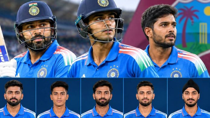 New Project - 2026-09-26T130827.090 IND Vs West Indies: Rohit-Jaiswal Opening Pair, Gill At 3, Kohli At 4