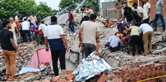 Fatehpur Cylinder Blast: Two-Storey Building Collapses, 5 Killed in Tragic Incident