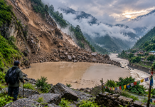 Nepal Faces Fresh Flood Scare… River Blocked After Landslide, Darchula on Alert