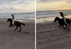 US President Donald Trump’s Daughter Ivanka Takes Black Horse for a Ride by the Sea, Shares Video