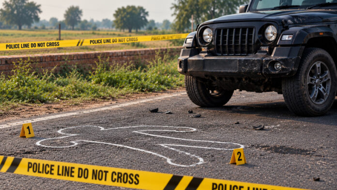 34-Year-Old Man Dies After Being Hit by Speeding Thar in Greater Noida Navindra Singh, 34, died during treatment after a speeding black Thar struck him beside a field in Dadri, while the driver fled the scene