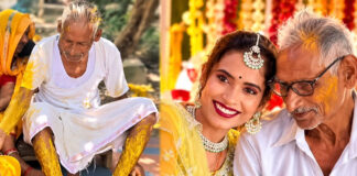Love Beyond Age: 75-Year-Old Groom Celebrates Haldi Ahead of Marriage to 30-Year-Old Woman