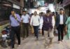 Officials Inspect Facilities for Devotees at Banke Bihari Temple in Vrindavan Officials Inspect Facilities for Devotees at Banke Bihari Temple in Vrindavan