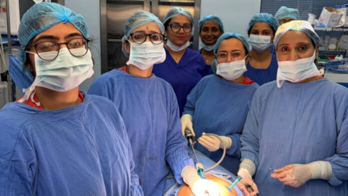 AIIMS Doctors Successfully Perform Complex Laparoscopic Surgery on 44-Year-Old Woman Weighing 22 Kg