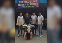 Alleged Himanshu Bhau Gang Member Arrested in Delhi with Two Country-Made Pistols Delhi Police arrested a 24-year-old man allegedly linked to the Himanshu Bhau gang in Sultanpuri, recovering two pistols and three live cartridges.