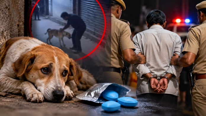 Amroha Shocker: Man Arrested for Alleged Unnatural Act with Female Dog, Blames Viagra