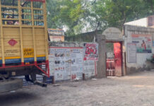 Employee Seriously Injured After Being Trapped Between Two Trucks at Vivek Vihar Gas Agency