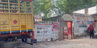Employee Seriously Injured After Being Trapped Between Two Trucks at Vivek Vihar Gas Agency