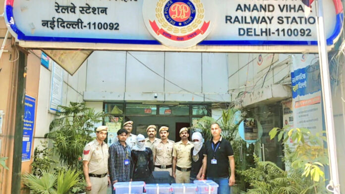 Anand Vihar Railway Police Solve Four Theft Cases, Arrest Two Accused