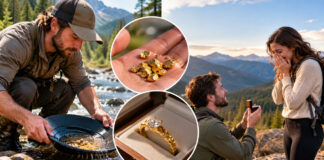Boyfriend Spends Months Finding Gold to Craft Ring, Girlfriend Breaks Down During Proposal