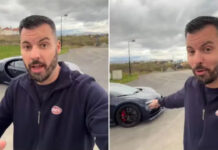 Man goes to company for a job, flees with CEO's Bugatti! Video goes viral