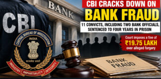 CBI Cracks Down on Bank Fraud: 11 Convicts, Including Two Bank Officials, Sentenced to Four Years in Prison