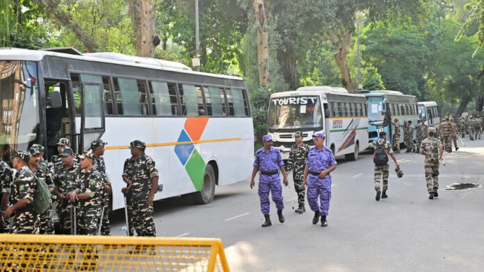 CJP Protest: Delhi on High Alert, Internet Suspended and 45 Metro Stations Shut