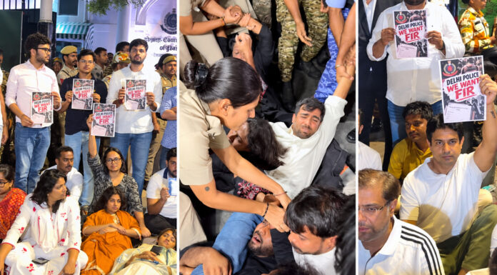CJP's Tiranga March Sparks Political Tension in Delhi, NSUI Workers Protest Late at Night
