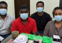 Cocaine Supply Network Busted in Rohini, Four Foreign Nationals Arrested