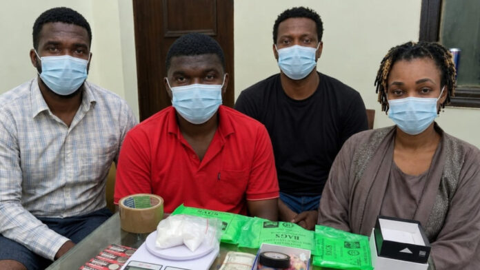 Cocaine Supply Network Busted in Rohini, Four Foreign Nationals Arrested