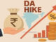 With 63% DA, how much additional take-home pay will employees receive?