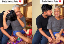 'Dadaji, Wake Up, I’m Home': Grandfather-Grandson Reunion Video Leaves Internet Emotional