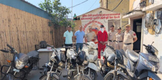Delhi Police Arrest Suspected Vehicle Thief in Sarai Kale Khan, Recover Six Stolen Two-Wheelers