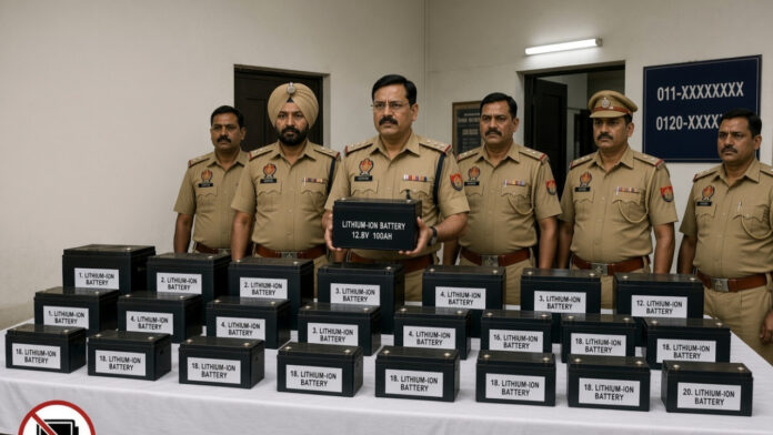 Delhi Police Bust Interstate E-Scooter Battery Theft Gang, Recover 20 Lithium Batteries in 14 Cases