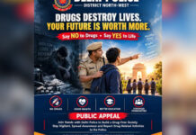 Delhi Police Launches Anti-Drug Awareness Drive to Protect Youth and Their Dreams