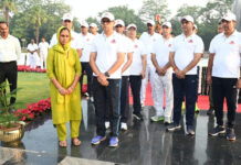Delhi Police Pays Tribute to Fallen Heroes at National Police Memorial