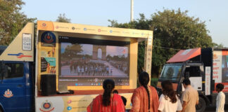 Delhi Police ‘We Care’ Initiative: Public Awareness Drive Held at Coronation Park