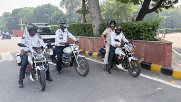 Delhi Traffic Police Intensifies Two-Wheeler Patrols to Tackle Festive Season Congestion