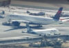 Delta and Air Canada planes collide at Los Angeles Airport, 275 passengers narrowly escape