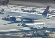 Delta and Air Canada planes collide at Los Angeles Airport, 275 passengers narrowly escape