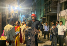 Fire Breaks Out at House in Delhi’s Vishwas Nagar, Temple Flame Suspected