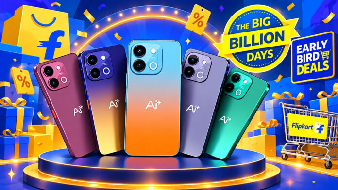 Flipkart Big Billion Days Sale 2026: Ai+ Smartphones Starting at Just Rs 8,999