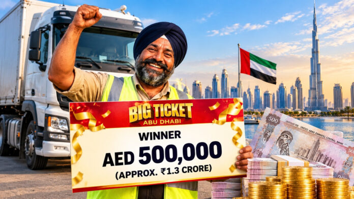 From Driving Trucks to Winning Big: Punjab Man Wins Rs 1.3 Crore in UAE Draw