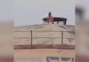German Tourist Climbs Water Tank for Meditation in Vrindavan, Police Bring Him Down Safely