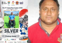 Ghaziabad’s Pradeep Kumar Wins Silver in Javelin Throw at Asian Para Games 2026