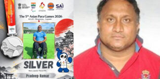 Ghaziabad’s Pradeep Kumar Wins Silver in Javelin Throw at Asian Para Games 2026