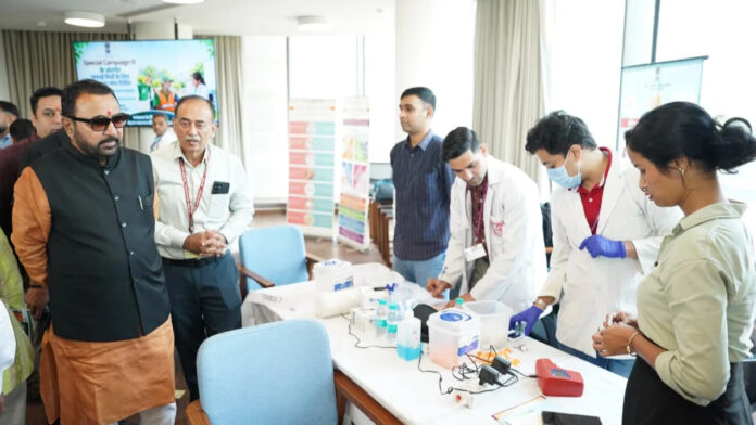 Health Ministry Organises Medical Camp to Honour and Support Sanitation Workers