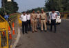 Heavy Security on Airport Routes, Traffic Flow Remains Smooth