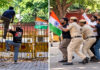 High Drama at Jantar Mantar: CJP Leaders Saurav Das, Ashutosh Ranka Detained by Delhi Police