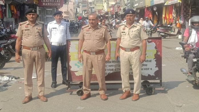 Hisar Police on High Alert for Karwa Chauth-Diwali, Security Tightened Across Markets and Temples