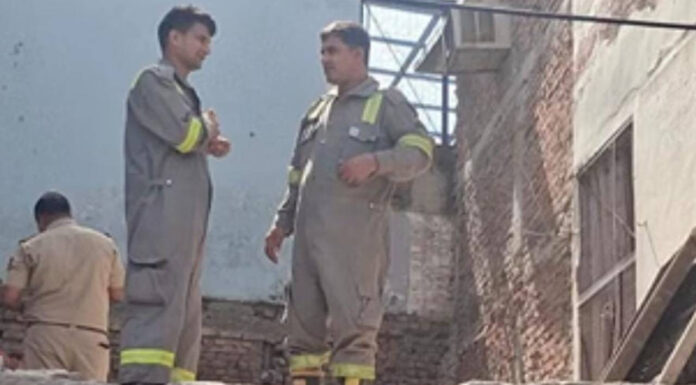House Roof Collapses in Dadri, Workers Trapped Under Debris