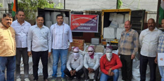 Illegal Firecrackers Seized: 2,101 Kg Recovered from Two Vehicles, Alipur Warehouse