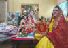 Vrindavan Woman Observes Karwa Chauth Fast for Thakur Banke Bihari, Whom She Regards as Her Husband