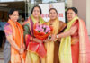 Karwa Chauth Celebrations Bring Festive Cheer to MCD Headquarters in Delhi MCD women employees celebrated Karwa Chauth at Delhi’s Civic Centre with mehendi, shopping stalls and messages promoting cultural traditions and togetherness.