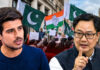 Kiren Rijiju Slams Dhruv Rathee Over London Protest, Shares Video Alleging Pakistani Flags