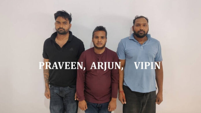 Lucknow STF, Highway Police Recover Mobiles, CPUs, Credit Cards and Car in Joint Operation