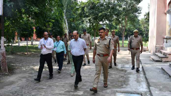 Muzaffarnagar DM and SSP Inspect PET 2026 Exam Centres, Review Security Arrangements