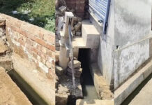 Muzaffarnagar: Uneven Drains in Sundar Nagar Cause Waterlogging, Residents Suffer