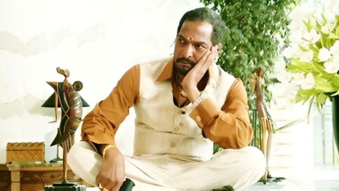 Where is Nana Patekar's wife, what does his younger son do?