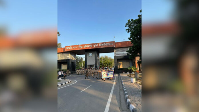 NCC Cadets Organise Unity Day Rally at LUVAS Campus in Hisar